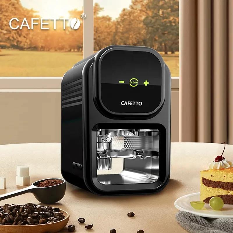 Máquina automática de calcadeira de café expresso, acessórios elétricos, fornecedor de ferramentas, estação de compactação, estação de compactação OEM/ODM para café, 58 mm