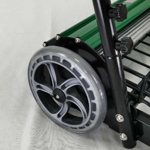Carrito Recolector de Pelotas de Tenis, Recubrimiento Metálico Verde, Modelo 2020, Equipo Deportivo - Product Image 3
