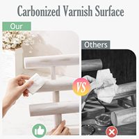 Support de présentation pour bracelets en bois blanc AOTE à 3 niveaux, capacité de 3 à 6 L, pour bijoux, support de rangement pour bracelets en forme de T, pour la maison et les entreprises
