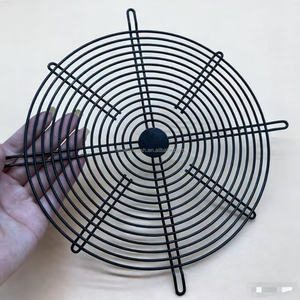 Grille de ventilateur en acier inoxydable soudé à mailles plates avec dimensions personnalisées - Product Image 4