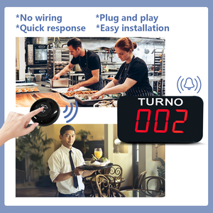 ระบบเรียกคิวไร้สายแบบง่าย Turno O Matic เครื่องเรียกคิวกันน้ำ บริการจัดการคิวสำหรับโรงพยาบาล ร้านอาหาร - Product Image 2