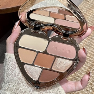 <span class=keywords><strong>Paleta</strong></span> de Sombras de Ojos al por Mayor en Forma de Corazón, 7 Colores Brillantes, con Purpurina, Perla, Mate y Shimmer, <span class=keywords><strong>Paleta</strong></span> de Sombras de Ojos de Alta Calidad - Product Image 4