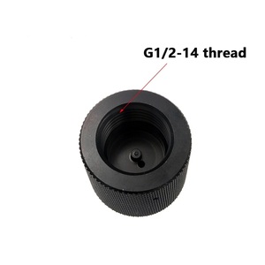 Adattatore G1/2-14 con Connettore Rapido Maschio da 8mm per Regolatore CO2 PCP <span class=keywords><strong>HPA</strong></span> Paintball - Product Image 3