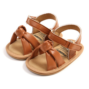 Zomer Meisjes Sandalen Voor Kinderen Eenvoudige Effen Kleur Zachte Zool Schoenen Voor Wandelschoenen Slippers - Product Image 6