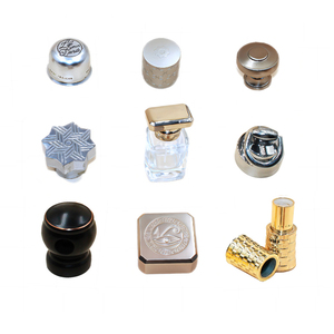 Nước Hoa Cap Nhà Sản Xuất Thiết Kế Miễn Phí Biểu Tượng Tùy Chỉnh 20Mm Trắng Đen Vàng Vòng Bóng Vương Miện Fea15 Nước Hoa Chai Nắp Cap - Product Image 4