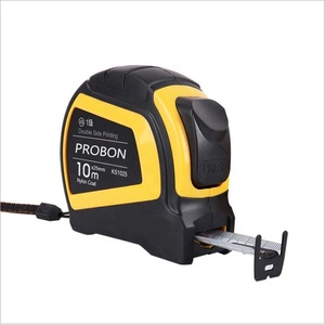 Mètre à ruban professionnel en acier avec verrouillage automatique 3m 5m 7,5m 8m 10m, résistant aux chocs, revêtement en caoutchouc ABS, règle métrique pour la construction - Product Image 5