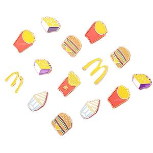 15ปีผลิตที่กำหนดเองโลหะเคลือบขาป้ายวันเกิดพิมพ์โลโก้ที่กำหนดเองของที่ระลึกงานแต่งงานยุโรป OEM ศิลปะพื้นบ้าน - Product Image 2