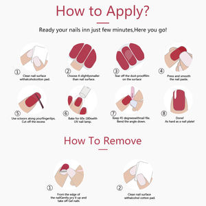 101-200 <span class=keywords><strong>11</strong></span> articles Autocollants pour ongles de luxe à motif floral français, faux ongles à presser mignons, vernis à ongles pour nail art en gros pour Noël - Product Image 3