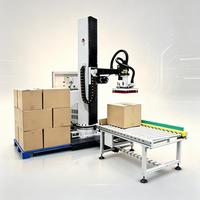Machine de cerclage de palettes à double tête de flèche automatique Type de presse supérieure pour PP PET alimentaire chimique boisson pompe roulement moteur à engrenages