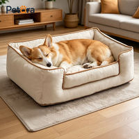 Canapé-lit pour grands chiens personnalisé Petora, antidérapant, amovible, pour animaux de compagnie, chiens et chats, pour petits animaux