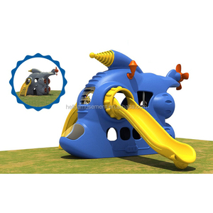 <span class=keywords><strong>Idrovolante</strong></span> In Età Prescolare Coperta Arrampicata All'aperto Scorrevole composito Giochi Centro Gioco Scivolo Per Bambini con Altalena - Product Image 6