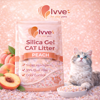 Silika Gel Premium untuk Pasir Kucing Kristal dengan Pengendalian Bau yang Kuat untuk Perlengkapan Hewan Peliharaan Grosir