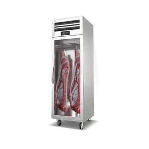 <span class=keywords><strong>Vitrina</strong></span> Comercial <span class=keywords><strong>Vertical</strong></span> para Exhibición de Carne con Diseño Colgante y Equipo de Refrigeración, <span class=keywords><strong>Congelador</strong></span> Seguro para Maduración y Exhibición de Carne Fresca - Product Image 4