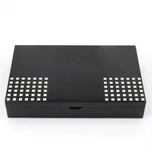 <span class=keywords><strong>Cuba</strong></span> Behike 52 54 56 Humidor en bois de cèdre pour cigares, extérieur en bois, intérieur en fibre de carbone, motif de boîte/armoire avec boîte en papier - Product Image 2