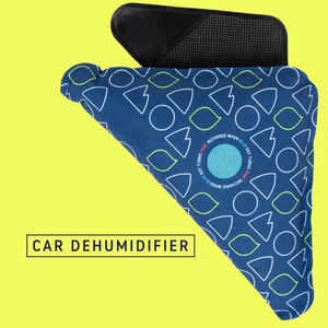 Lot de 2 sacs de <span class=keywords><strong>d</strong></span>éshumidificateur de voiture réutilisables de 450g-micro-ondables, avec tampons collants (voitures/camionnettes/caravanes) - Product Image 3