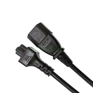 C14-C5 Удлинительный кабель, сертификация CE, качественное слово со сливовым хвостовым удлинителем, кабель питания переменного тока из чистой меди
