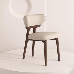 Solid Wood <strong>Dining</strong> Chair Home Nordic Cotton Linen Fabric Hotel Backrest Chair Modern Simple Restaurant <strong>Dining</strong> <strong>Table</strong> Chair <strong>Stool</strong> - Product Image 2