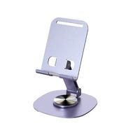 Nouveau Design Portable pliable support de téléphone de bureau anti-dérapant 360 rotatif tous les supports de téléphone portable en métal pour tous les téléphones
