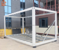 Structure en acier préfabriquée empilable à assembler, prix usine, moderne, plusieurs tailles disponibles