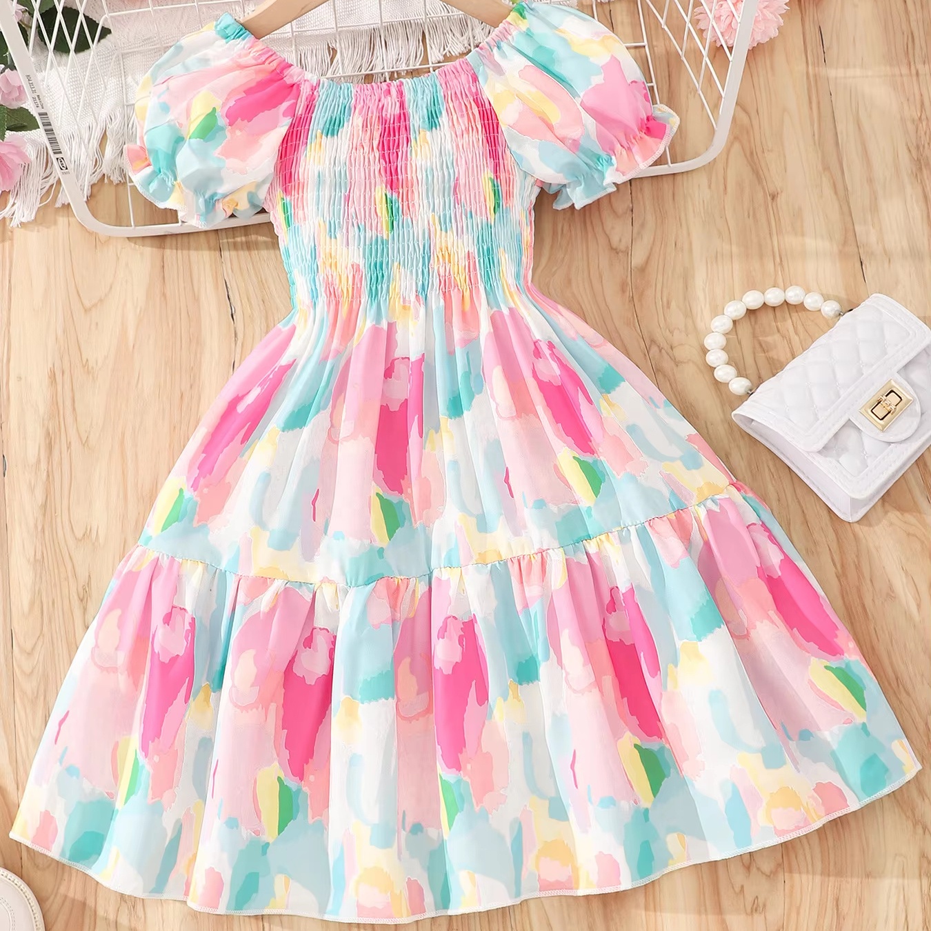 Girls Dresses 7 to 8 - Sweet Sleeveless Summer Style Girls Dresses 7 to 8 - Sweet Sleeveless Summer Style