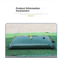 Jiamei Jisn-100 Réservoir d'eau pliable portable en bâche PVC 3x1.5x1m pour irrigation agricole Garantie 1 an