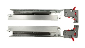 Corredera de Acero Galvanizado Ajustable en 3D TOOLSLIDE TS21, Montaje Inferior, Extensión Completa, 3 Pliegues, Cierre Suave y Silencioso, Fácil Instalación, 25 kg - Product Image 3