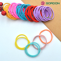 Rubans Gordon, vente en gros d'usine, mode femmes filles, accessoires de cheveux de base, attaches de cheveux élastiques fines, bande de cheveux élastique