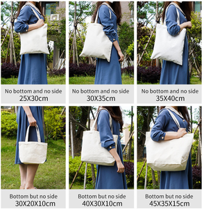 Sac de poitrine décontracté en coton personnalisé, sac à bandoulière léger avec poche intérieure pour femmes et hommes - Product Image 6