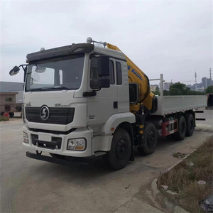 Shancman Diesel Fuel Truck Knuckle Boom Crane 28 <span class=keywords><strong>T</strong></span> Fold Arm | Camion <span class=keywords><strong>Grua</strong></span> De Brazo Plegable 28 Toneladas | Transmisión Manual - Product Image 4