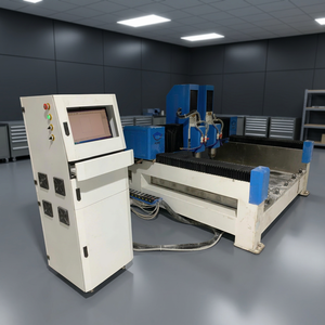 ราคาโรงงาน เครื่องเราเตอร์ CNC แบบสองหัว พร้อมระบบระบายความร้อนด้วยน้ำ สำหรับการแปรรูปหินแกรนิต หินอ่อน และหินควอตซ์ - Product Image 1