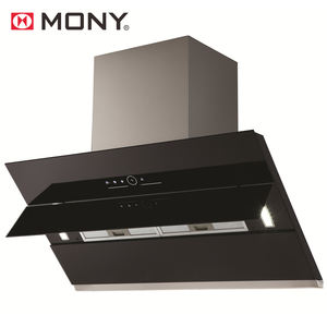 Moni יצרן קיר יוקרה הר נירוסטה defendi מבער שחור מאוורר מכסה המנוע - Product Image 1