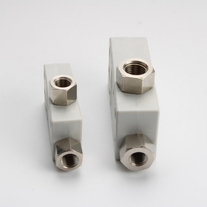 SIVK Vacuum Generator Box Type 1/4 In Threaded Pneumatic Metal Brass <b>Plastic</b> Valves For Vacuum Suction - Product Image 1