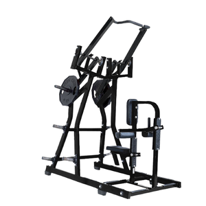 業務用 ISOラテラル フロントラットプルダウン マシン 成人用フィットネス器具 プレートロード式 スチール製 - Product Image 4