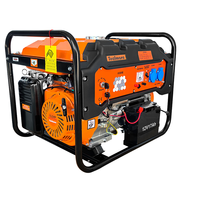 CE-Zertifizierter 2kW 5kW Benzingenerator mit Seilzug-/Elektrostart und Offenem Rahmen für Privat- und Gewerbenutzung Direkt vom Hersteller