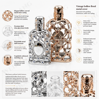 Flacon de parfum en verre plat rond vide, nouveau design, flacon pulvérisateur cosmétique 50ml 70ml, pulvérisateur à sertir, boîte d'emballage personnalisée