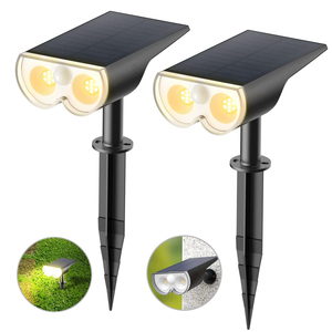 Lampes solaires d'extérieur avec détecteur de <span class=keywords><strong>mouvement</strong></span> <span class=keywords><strong>Applique</strong></span> murale d'extérieur étanche IP65 3000K Blanc chaud 300Lm Lumière <span class=keywords><strong>solaire</strong></span> lumineuse pour jardin - Product Image 1