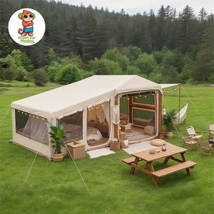Nuova <span class=keywords><strong>Tenda</strong></span> Gonfiabile da Tetto per Esterni, Ispessita e Impermeabile, per <span class=keywords><strong>Campeggio</strong></span> <span class=keywords><strong>Familiare</strong></span> con Opzione di Espansione: Una Camera da Letto e Un Soggiorno - Product Image 2