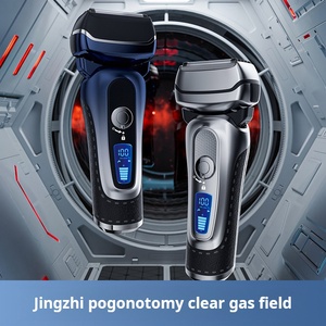 Mengli เครื่องโกนหนวดไฟฟ้าแบบ IPX7การลอยตัวด้วยแม่เหล็ก13500prm 5506 5D ใบมีดสามใบความจุขนาดใหญ่สำหรับใช้ในบ้านโรงแรม - Product Image 2