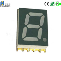 Afficheur LED à 7 segments SMD à chiffre unique de 0,39 pouce de couleur bleue CC CA Houkem-3911SMD-A/BB