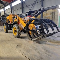 Pelle seau agricole compacte de haute qualité Prix compétitif Mini chargeuse sur pneus électrique à vendre