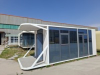 Maisons préfabriquées de luxe, de haute qualité, modulaires, design moderne de capsule spatiale, maisons miniatures économiques, villas en vente