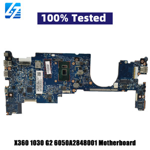 6050A2848001 pour carte mère d'ordinateur portable HP EliteBook X360 1030 G2 917922-<span class=keywords><strong>601</strong></span> L30419-<span class=keywords><strong>601</strong></span> avec processeur I5 I7 7e génération 8G/16G RAM testé OK - Product Image 1