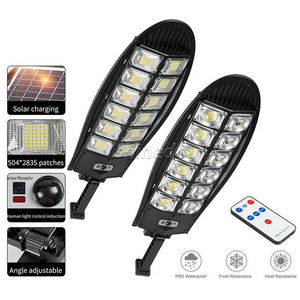 Đèn Đường Năng Lượng Mặt Trời, Đèn Cảm Biến Chuyển Động Năng Lượng Mặt Trời Ngoài Trời Cho Bãi Đậu Xe, Nhà Để Xe, Vườn, Đường Phố - Product Image 2