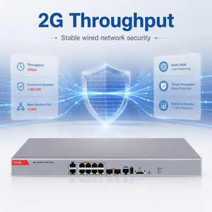 Nuevo dispositivo de firewall H3C F100-C-G5-SI con 2 puertos SFP, 1 puerto USB y 1 puerto de consola, en stock, de escritorio. - Product Image 2