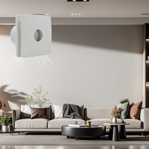 Vente en gros 4 pouces carré en plastique silencieux salle de bain ventilateur de <span class=keywords><strong>plafond</strong></span> <span class=keywords><strong>extracteur</strong></span> <span class=keywords><strong>d</strong></span>'<span class=keywords><strong>air</strong></span> <span class=keywords><strong>d</strong></span>'échappement électrique OEM/ODM pris en charge - Product Image 2