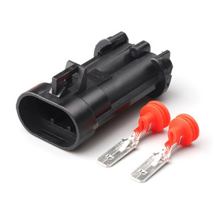 Toyota <b>Car</b> Radiator Fan Connector 15363993 15363990 2 Pin Plastic Contact <b>For</b> Replace Repair Auto <b>Sensor</b> - Product Image 1