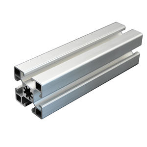 Norme européenne 4545S profilé en alliage <span class=keywords><strong>d</strong></span>'<span class=keywords><strong>aluminium</strong></span> léger support de <span class=keywords><strong>tube</strong></span> carré chaîne de montage industrielle personnalisation du cadre - Product Image 2