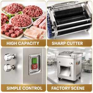 Máquina Cortadora <span class=keywords><strong>de</strong></span> Carne Automática Multifuncional, Cortadora y Desmenuzadora <span class=keywords><strong>de</strong></span> Carne Fresca con Soporte <span class=keywords><strong>de</strong></span> Video Remoto y Bajo Costo <span class=keywords><strong>de</strong></span> Mantenimiento - Product Image 3
