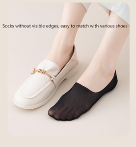 Calzini Estivi Sottili a Maglia, Calzini a Rete Traspiranti Antibatterici per <span class=keywords><strong>Scarpe</strong></span> Eleganti <span class=keywords><strong>da</strong></span> Giovani - Product Image 5