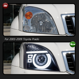 Kit de Conversión de Faros LED para Toyota Prado/Land Cruiser Prado 2003-2009 con Luces de Circulación Diurna e Intermitentes - Product Image 4